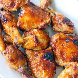 Add chicken to remaining barbecue sauce. Two Ingredient Crispy Oven Baked BBQ Chicken | Recipe ...