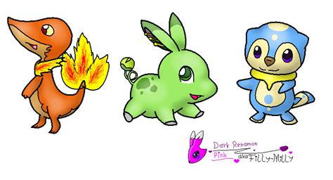 New 5th Gen Starters By Filly Milly On Deviantart