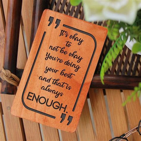 Motivational Cards & Encouragement Cards | Personalised Wooden Cards