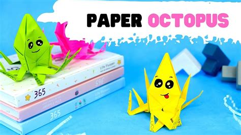 How To Make An Origami Octopus Easy Origami Youtube
