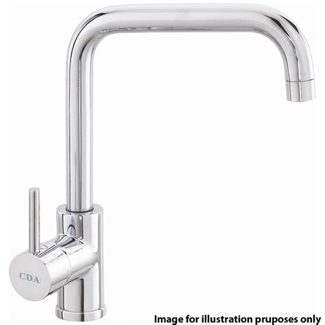 Cda Single Lever Chrome Kitchen Sink Mixer Tap Tc66ch Kitchen From