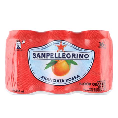 San Pellegrino Blood Orange 6 X 330ml