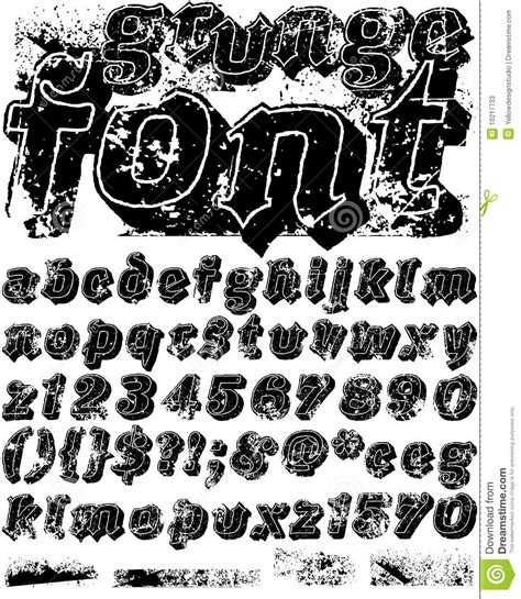 This font was posted on 06 may 2015 and is called grunge handwriting font. Grunge Font stock vector. Image of grunge, text, font ...