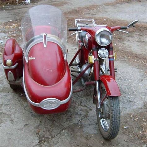 Jawa 250 With Velorex Sidecar Motorcycle Combination Classic
