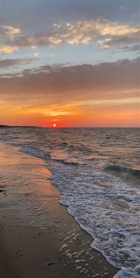 Summer Sunset 🌅 Sky Aesthetic Beach Wallpaper Summer Sunset