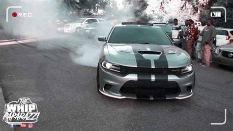 Dodge Charger Srt Hellcat Burnout Youtube