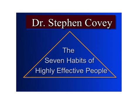 7 habits of highly effective people presentation by shankar