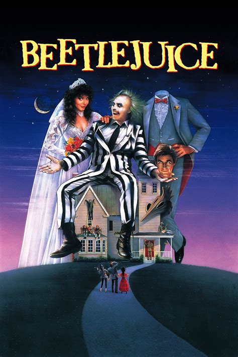 Beetlejuice 1988 The Poster Database Tpdb