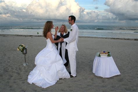 Intimate Beach Wedding Romantically Made For Two Beach Wedding