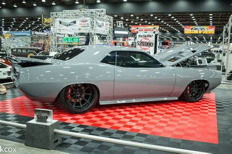 Weaver Customs Torc 1970 Cuda Is Powered By A 1500hp Cummins Turbo Diesel And Rides On A Full