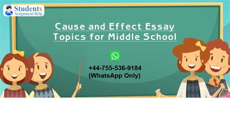 Polishing an academic paper after you've spent days or even weeks writing it is plagiarism free papers. FREE Cause And Effect Essay Topics For Middle School ...