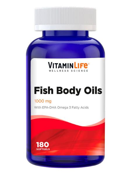 Fish Body Oil Xl X180cap Vitaminlife