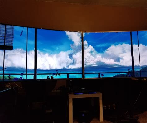 Dual 55 Inch Curved Tv Setup For Pc Monitor 6 Steps With Pictures