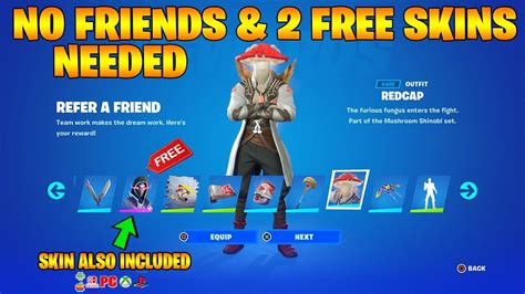 No Friends Needed How To Get Redcap Bundle And Xander Bundle Free In Fortnite Refer A Friend 3