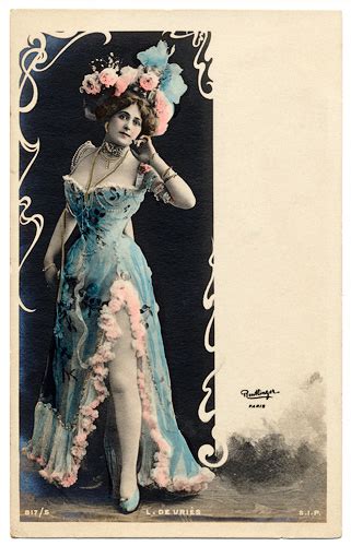 boudoir cards belle epoque postcards liane de vries