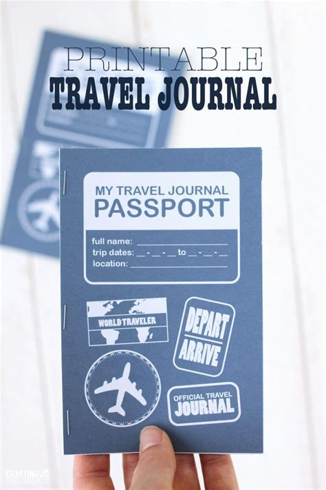 Printable Travel Journal