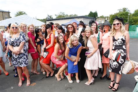 Ladies Day At Newcastle Racecourse And Ladies Day At Aintree