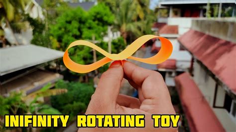 Infinity Rotating Toy Flying Toy Origami Tutorial Paper Craft