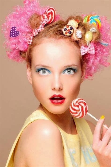 Candy Theme Candy Pop Candy Girls Pelo Editorial Beauty Editorial