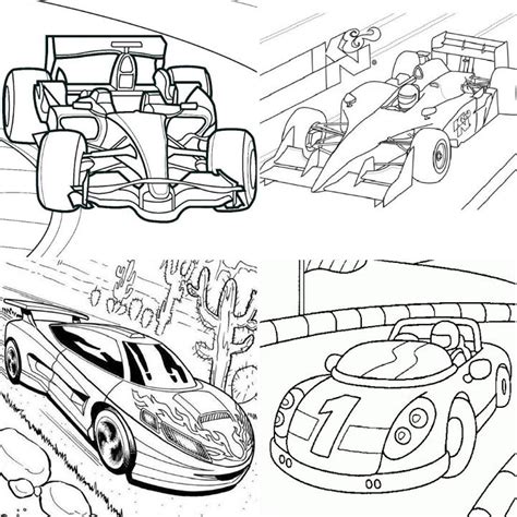 25 Free Race Car Coloring Pages For Kids And Adults