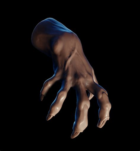 Artstation Demon Hand