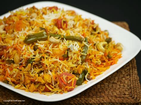 Vegetable Handi Briyani Food Fusion