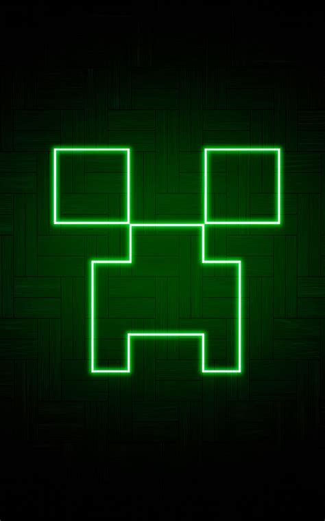 800x1280 Luz Creeper Verde Minecraft Nexus 7samsung Galaxy Tab 10note