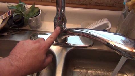 How To Fix A Leaking Kitchen Faucet Youtube