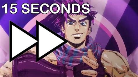 Every Jojo Op Buts Its Only Seconds Youtube