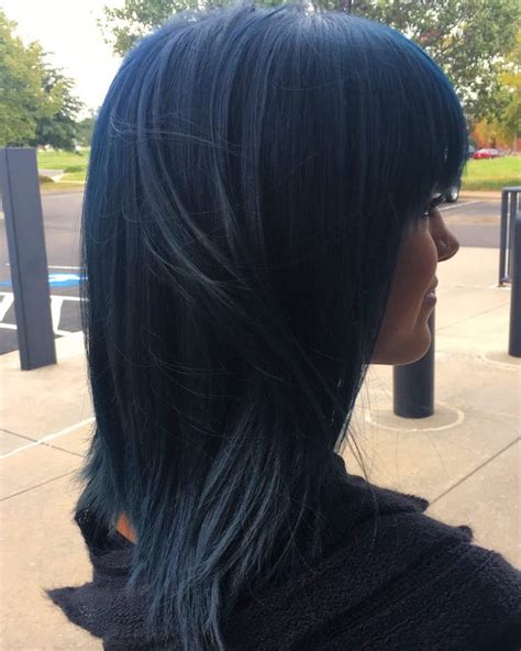 Popxg Color Concoction Of Blue And Midnight Blue Hair By Alyxis Rogers