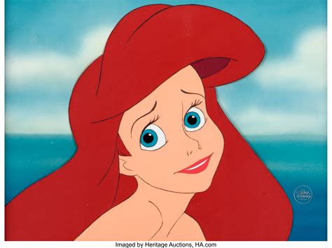 Ariel Little Mermaid Production Cel Images And Photos Finder