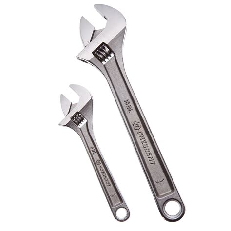 Crescent Wide Jaw Adjustable Wrench Set 2 Pc 6 In And 10 In Canadian Tire