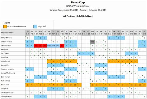 8 Hour Shift Schedule Template Excel Web Design Custom Schedule