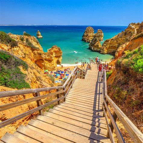 Camilo beach (praia do camilo) in the algarve region of southern portugal is known for its striking outcroppings in the sea. Amazing Ocean Colors at Praia de Camilo Beach in Lagos of ...