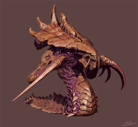 Hydralisk Starcraft Creature Concept Art Beast Creature