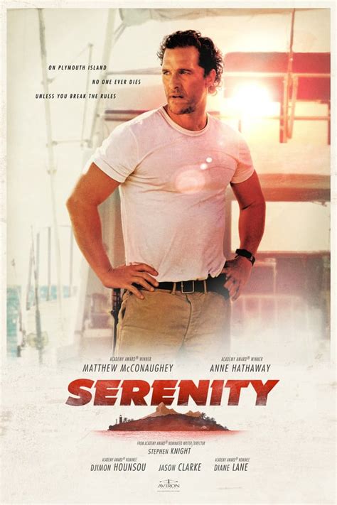 Serenityis an american thriller involving a wife; Serenity (2019) Showtimes, Tickets & Reviews | Popcorn ...