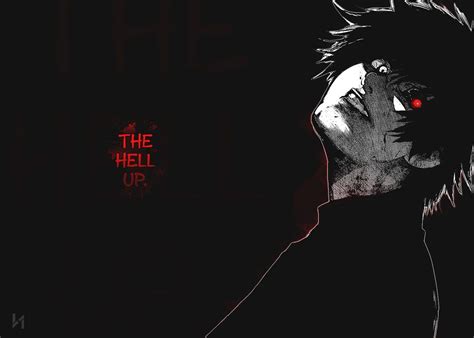 The Hell Up Digital Wallpaper Tokyo Ghoul Black 720p Wallpaper