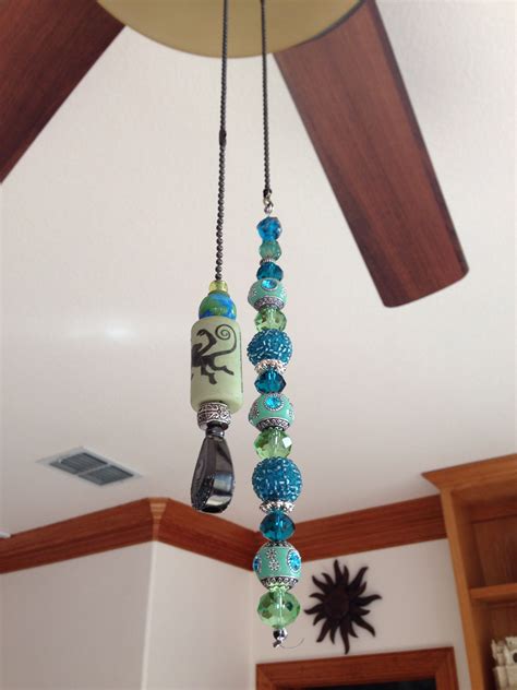 I Made Ceiling Fan Pulls This Weekend I M Short So I Made Them Both