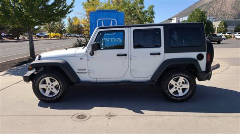 Pre-Owned 2015 Jeep Wrangler Unlimited Sport Convertible in Flagstaff # ...