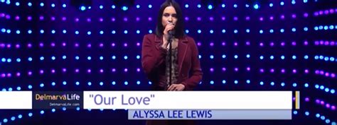 Alyssa Lee Lewis Performs On Delmarva Life Show Realize Records