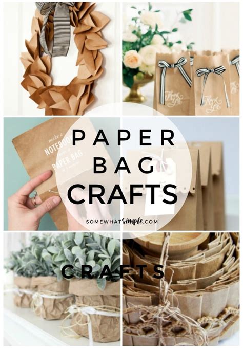 Best Paper Bag Crafts 20 Easy Ideas Somewhat Simple