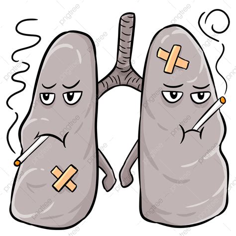 Smokers Png Picture Angry Bad Smoker Lungs Lungs Illustration Lungs