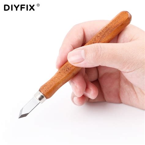 Diyfix Woodcut Knife Scorper Wood Carving Tool Woodworking Hobby Arts