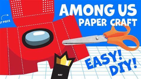 Among Us Papercraft Template Printable Free Printable Among Us