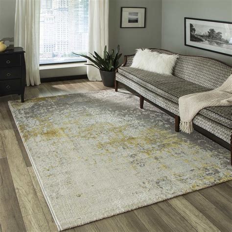 Shop Momeni Luxe Gold Rug 710 X 910 Free Shipping Today