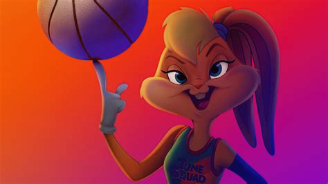 Download Basketball Lola Bunny Movie Space Jam 2 8k Ultra Hd Wallpaper
