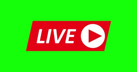 Live Stream Sign Red Symbol Stock Footage Video 100 Royalty Free