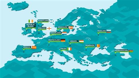 Petersburg, budapest, bukarest, amsterdam, glasgow, dublin, bilbao und kopenhagen. UEFA EURO 2020 Spielplan - FANCLUB MAGAZIN