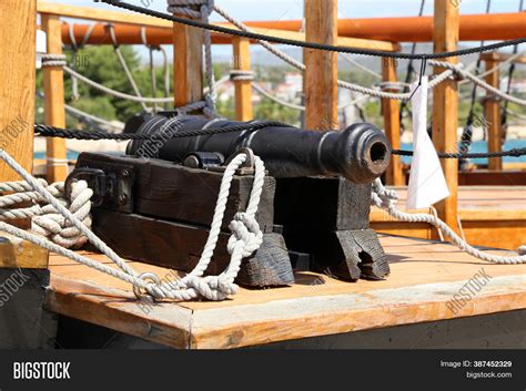 Old Medieval Cannon On Image And Photo Free Trial Bigstock