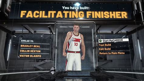 Nba 2k20 Facilitating Finisher Shooting Guard Build Youtube